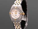 SÅLD - Breitling Callistino MOP 29mm, Guld/Stål Pilot, Full set SE 2002