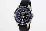 SÅLD - Breitling Superocean 42, blå ring, Diver Pro II med viklås
