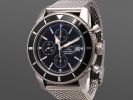 SÅLD - Breitling SuperOcean Heritage Chrono Svart, Full set SE 2009