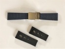 SÅLT - Breitling Viklås med gummiarmband Aero Classic 24/20 Blått