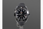 SÅLD - Omega Planet Ocean 600M Deep Black (Ceramic) GMT Co-Axial Master Chronometer