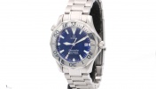 SÅLD - Omega Seamaster 300M Quartz Electric Blue 36mm, Full set, nytt batteri -19