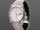 SÅLD - Rolex Datejust 36 Stål/Vitguld, Jubilee - Nyservad, Full set 2019