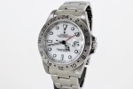SÅLD - Rolex Explorer II Vit tavla 16570, Nyservad (AD)