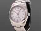 SÅLD - Rolex Oyster Perpetual 31mm, vit/index, Full set 2008