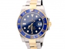 SÅLD - Rolex Submariner Guld/Stål Blå 116613LB, 2019 Svensksåld