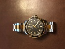 SÅLD - TAG Heuer Aquaracer Calibre 5 Guld/Stål Svart 41 mm
