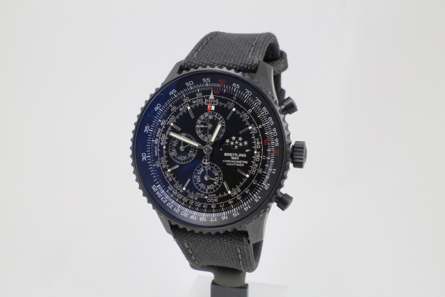 SÅLD - Breitling Navitimer 1461 Black Steel