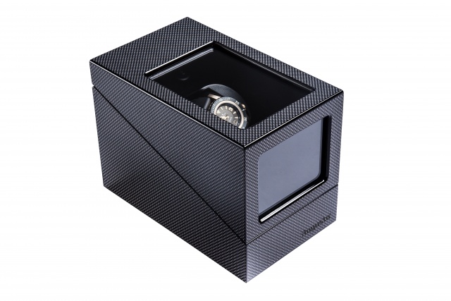 Timekeeper Combi Kolfiber, uppdragare för 1+2 klockor