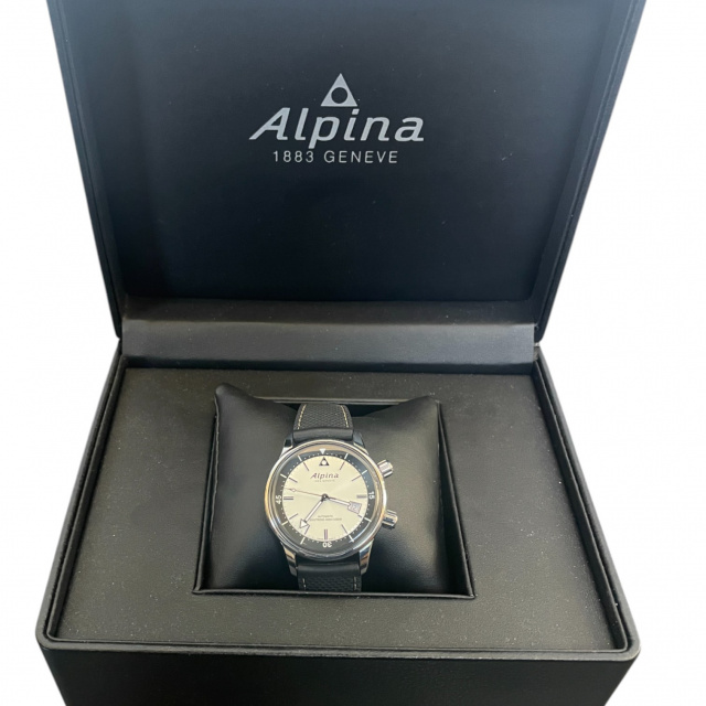 SÅLD - Alpina Seastrong Heritage Diver 300 42mm, Nyskick, Svensksåld -17