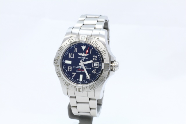 SÅLD - Breitling Avenger II Seawolf - Full set, mycket fint skick