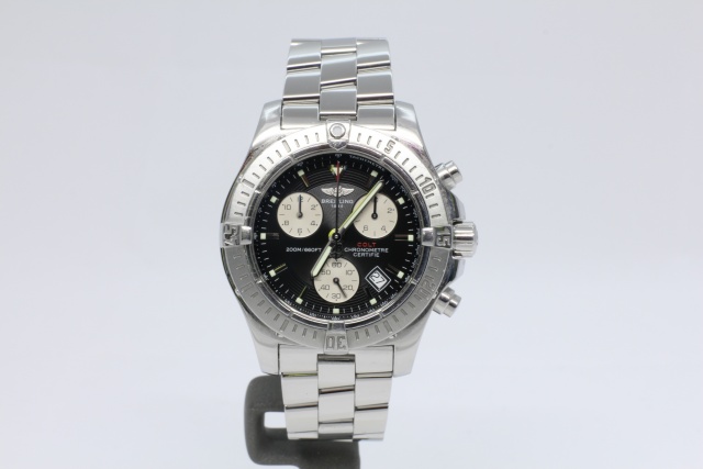 SÅLD - Breitling Chrono Colt Quartz, Svensksåld 2009, full set