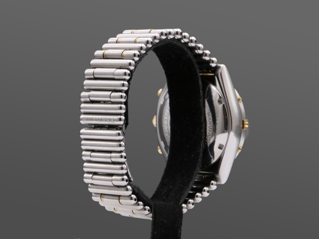 SÅLD - Breitling Chronomat 39mm Guld/Stål, Full set