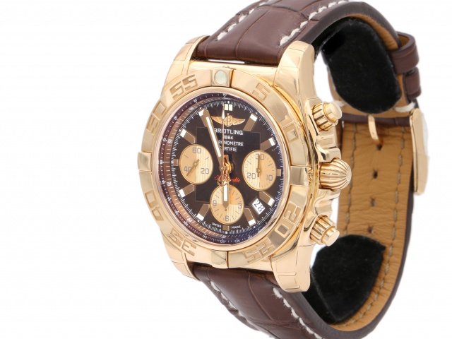 SÅLD - Breitling Chronomat 44 18K Rosé, Ny/oanvänd, 2018