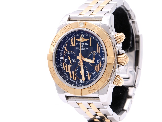 SÅLD - Breitling Chronomat 44 B01 Guld/Stål, 2019
