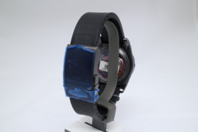 SÅLD - Breitling Chronomat 44 B01 Raven Blacksteel (Oanvänd)