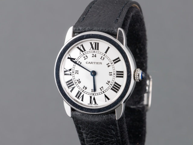 SÅLD - Cartier Ronde Solo 29 mm - Nyskick, Full set 2018