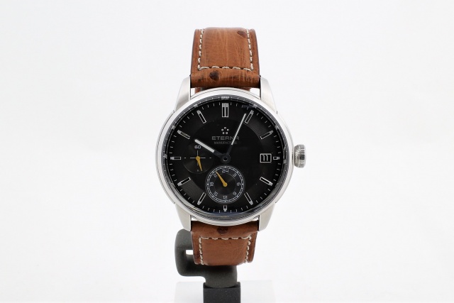 SÅLD - Eterna Adventic GMT Automatic, Nyskick, full set 2017