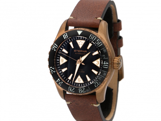 SÅLD - Eterna Kontiki Bronze Limited Edition, Ny/Oanvänd