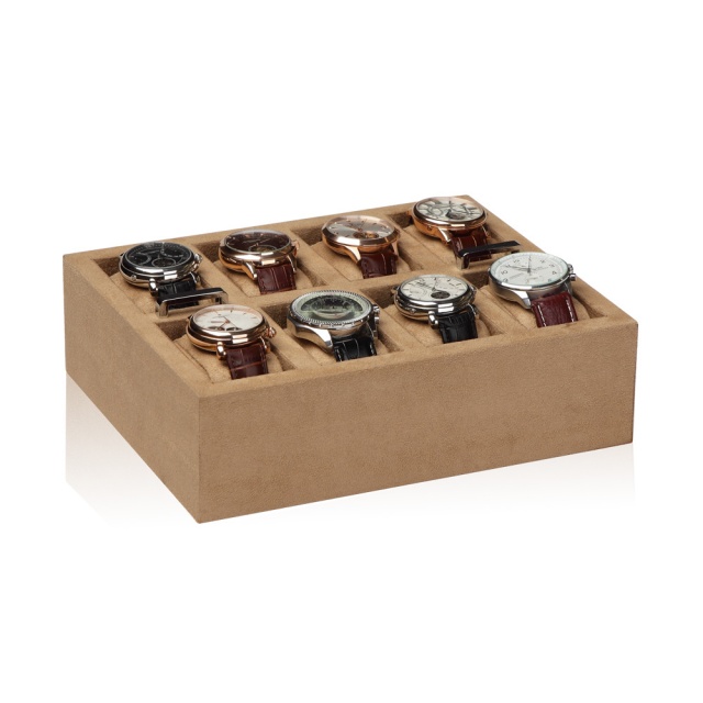 Modalo Imperia 16 Mörkbrun - Box för 16 klockor