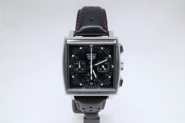 SÅLD - Heuer Monaco - Re-Edition by TAG Heuer, Nyservad