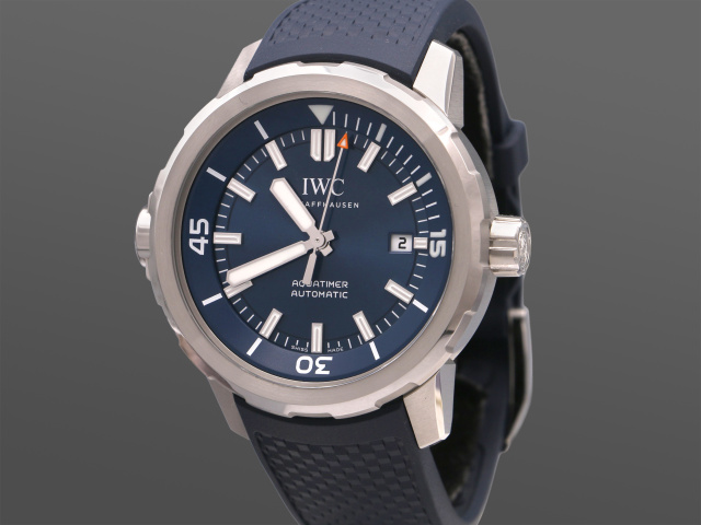 SÅLD - IWC Aquatimer Automatic 42mm Blå, Nyskick, Full set 2025