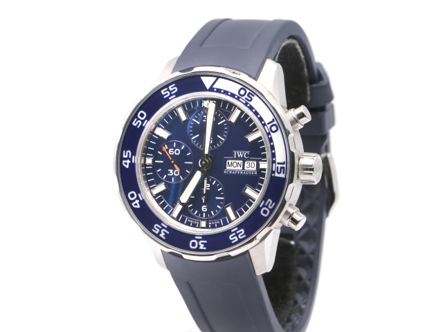 SÅLD - IWC Aquatimer Chronograph - Mint condition, full set