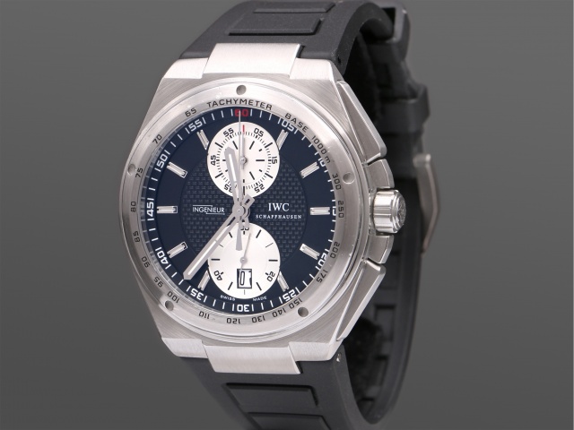 SÅLD - IWC Big Ingenieur Flyback Chrono, Nyservad, full set