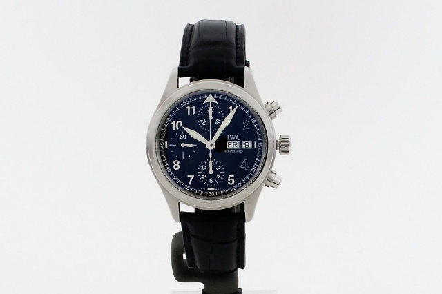 SÅLD - IWC Pilots Chronograph Day Date 3706