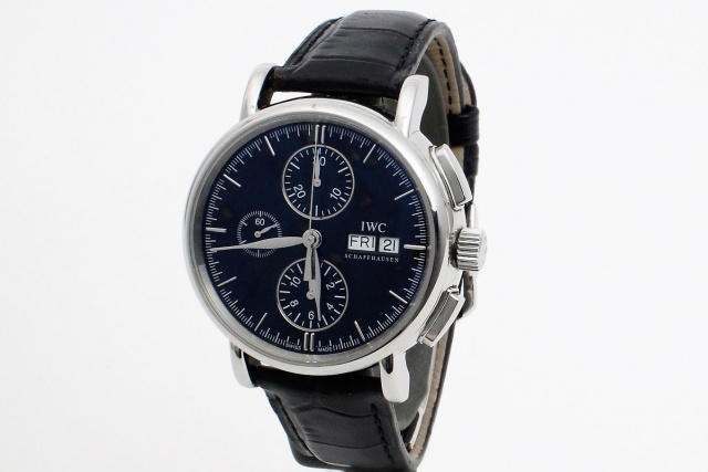SÅLD - IWC Portofino Chrono, Svart tavla