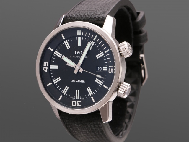 SÅLD - IWC Vintage Collection Aquatimer 44mm, Full set, Nyservad