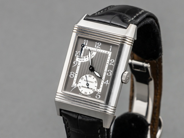 SÅLD - Jaeger-LeCoultre Platinum Reverso Reserve de Marche