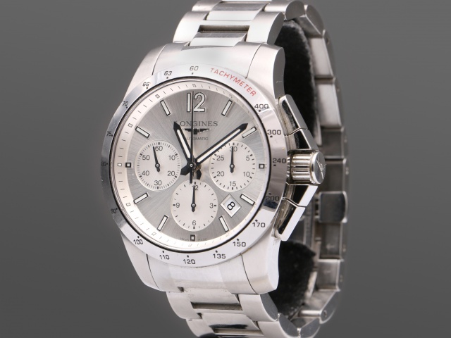 SÅLD - Longines Conquest Chrono Automatic 41mm, Full set