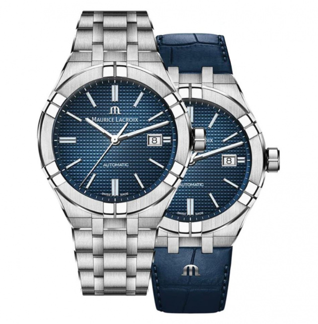 SÅLD - Maurice Lacroix Aikon Automatic 42mm, Nyskick, Svensksåld
