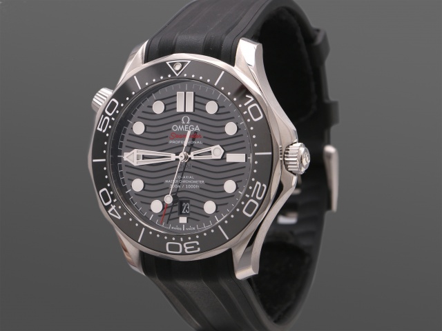 SÅLD - Omega Seamaster Diver 300M Master 42mm, Full set SE 2021