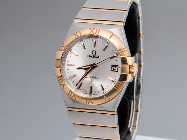 SÅLD - Omega Constellation Guld/Stål - Nyskick, full set