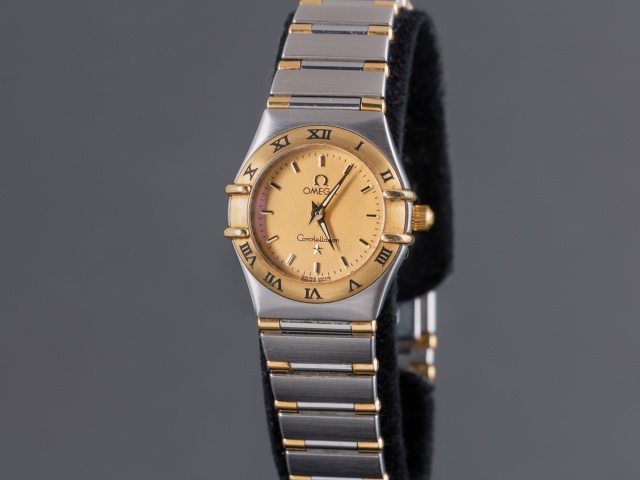 SÅLD - Omega Lady Constellation Guld/Stål