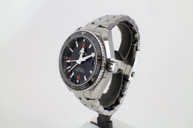 SÅLD - Omega Planet Ocean 600M Co-axial GMT 43.5 mm