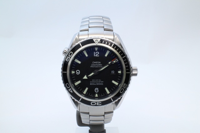 SÅLD - Omega Planet Ocean XL 45,5mm, Nyservad, Full set