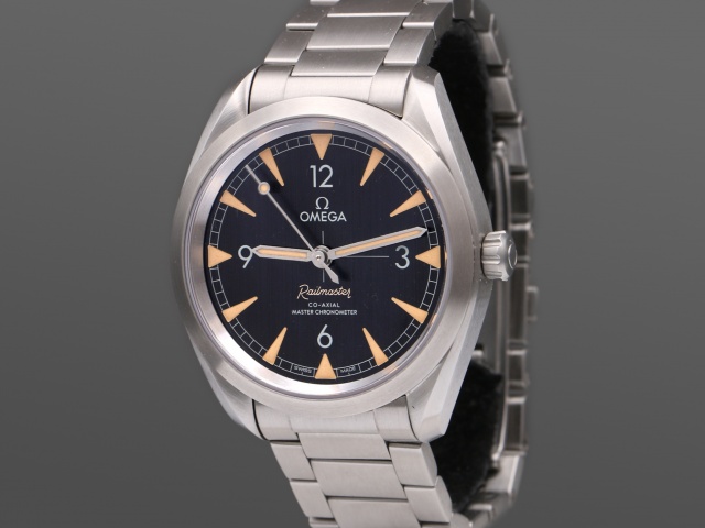 SÅLD - Omega Railmaster Co Axial Master 40 mm, Svensksåld -20, Nyskick
