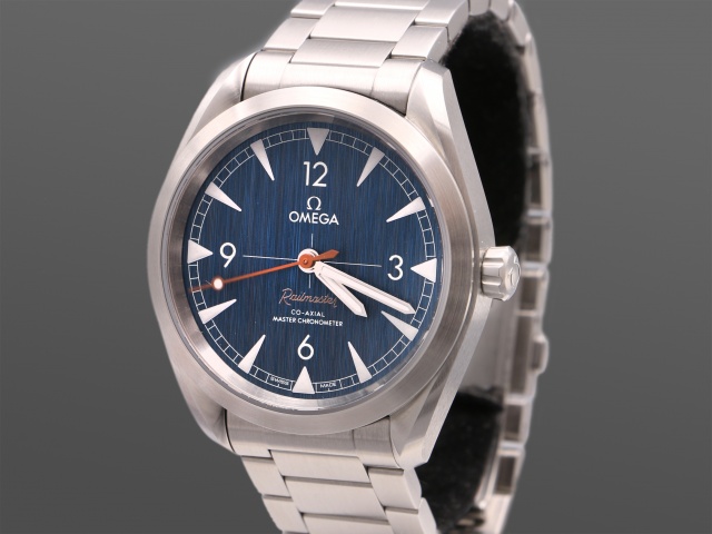 SÅLD - Omega Railmaster Co Axial Master 40 mm, Svensksåld -21