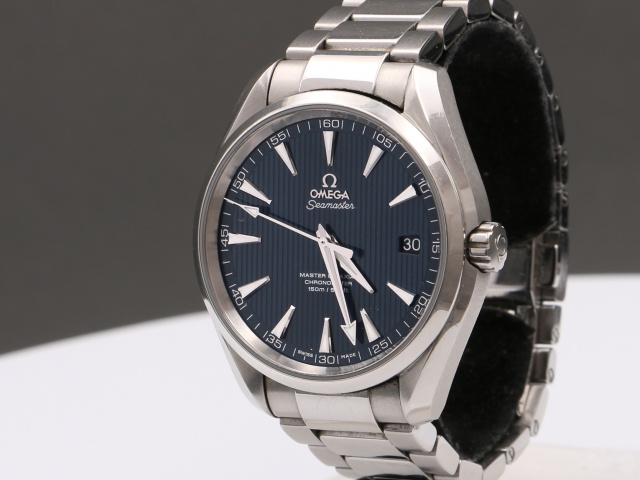 SÅLD - Omega Aqua Terra 150M Master Co-Axial 41,5mm, Full set -17