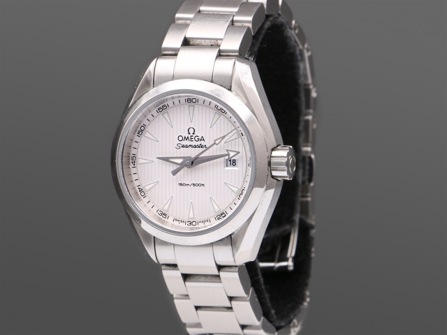 SÅLD - Omega Ladies Aqua Terra 150M Quartz, Full set, svensksåld