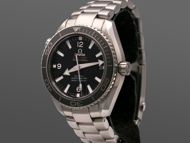 SÅLD - Omega Planet Ocean 42mm Keramisk, cal. 8500, Full set SE 2017