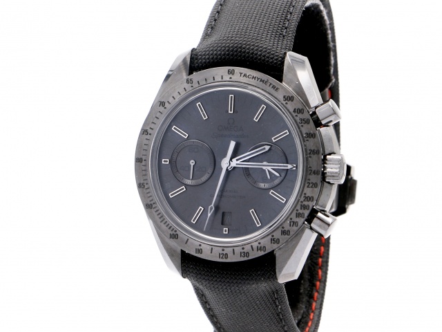 SÅLD - Omega Speedmaster Dark Side of the Moon Black Black - Nyskick, Full set -18