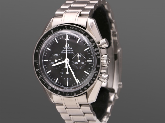 SÅLD - Omega Speedmaster Moonwatch 3572.50, Nyservad