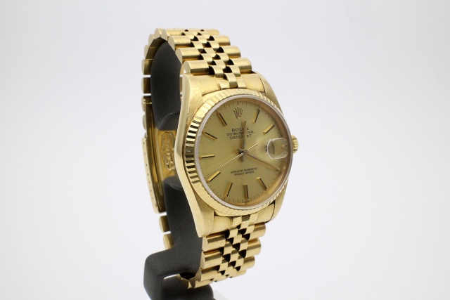 SÅLD - Rolex Datejust 36, Jubilee, 18K Guld