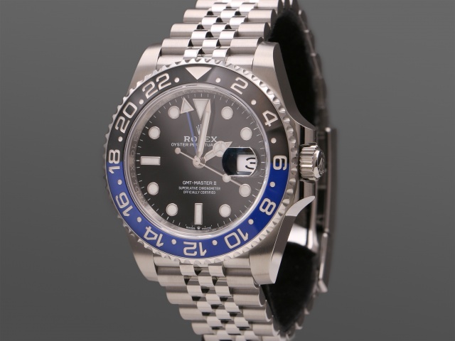 SÅLD - Rolex GMT Master II Batman, Oanvänd, Svensksåld -21