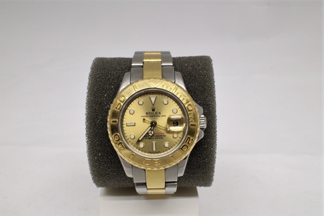 SÅLD - Rolex Yacht-Master Guld/Stål 29mm, Full set