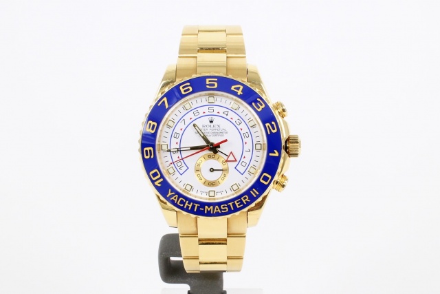 SÅLD - Rolex Yacht-Master II 116688 Helguld, Full set svensksåld